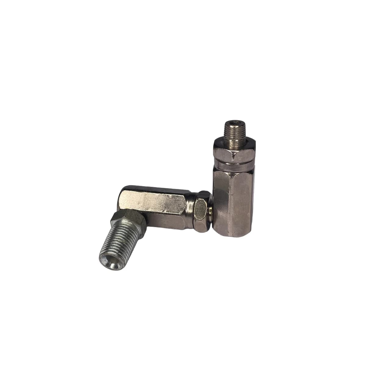 Conexão Giratória p/ Graxa Rosca Interna 1/4”NPT x  Rosca Externa 1/8”NPT — foto 1