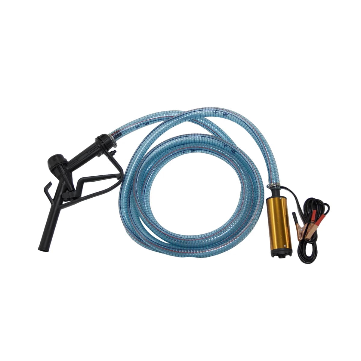 Conjunto p/ Óleo Diesel 12v 20l/min -  Mangueira e Bico Manual