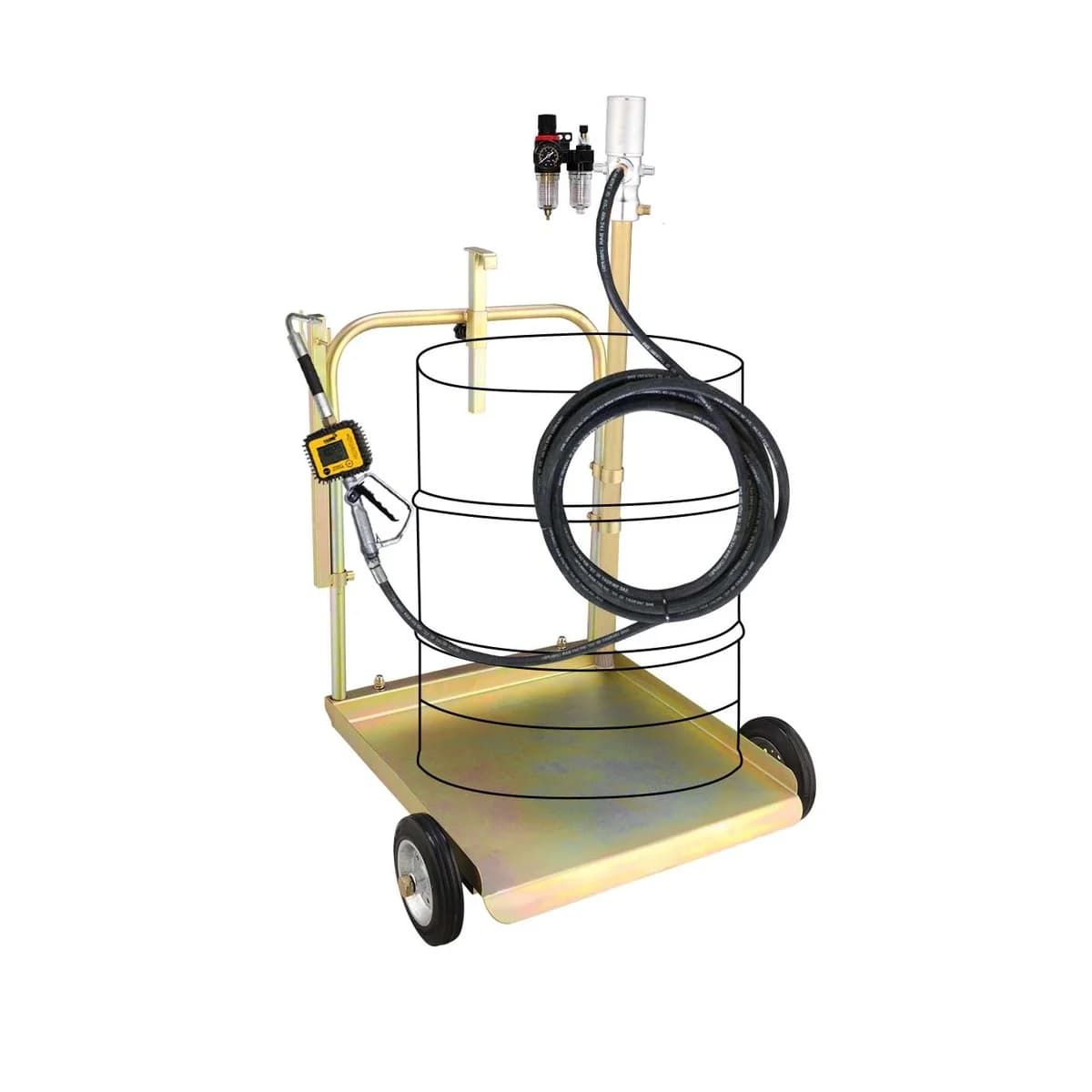 Conjunto Propulsora 3:1 c/ Fluxímetro 4m c/ Carrinho — foto 1
