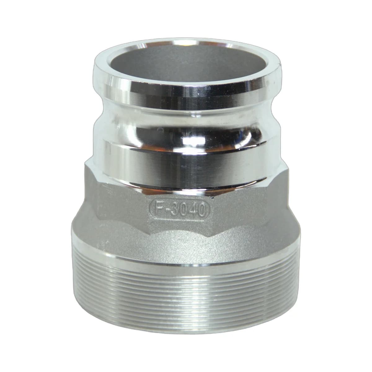 Camlock Alumínio M 3" x Rosca Externa 4"