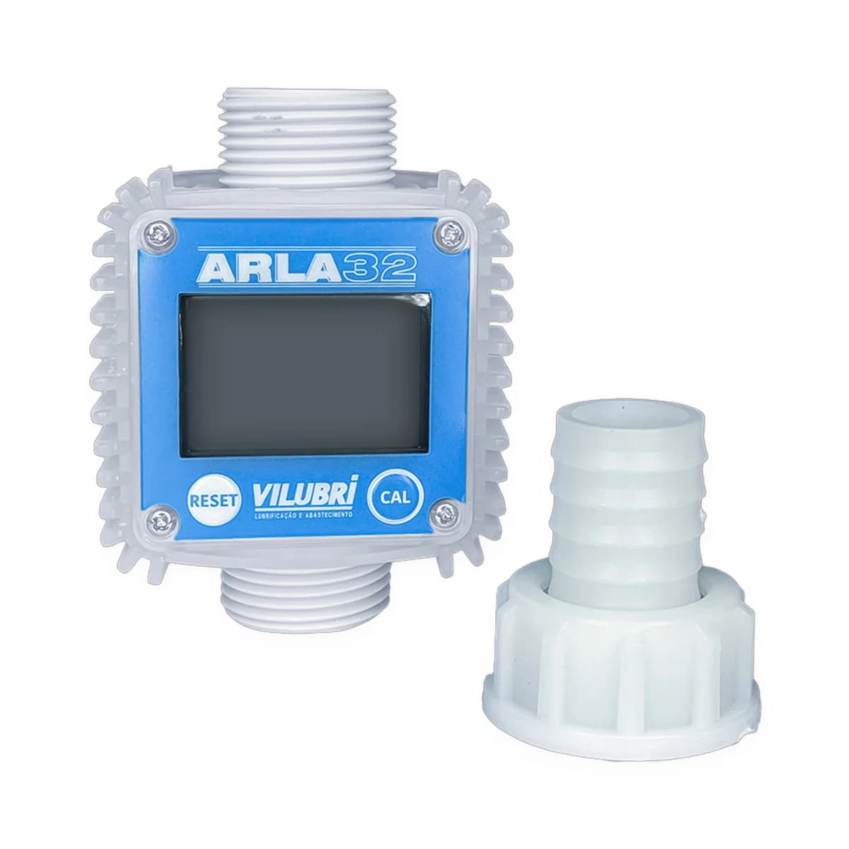 Medidor Digital p/ ARLA 1"BSP até 70l/min Turbina +/- 0,5%