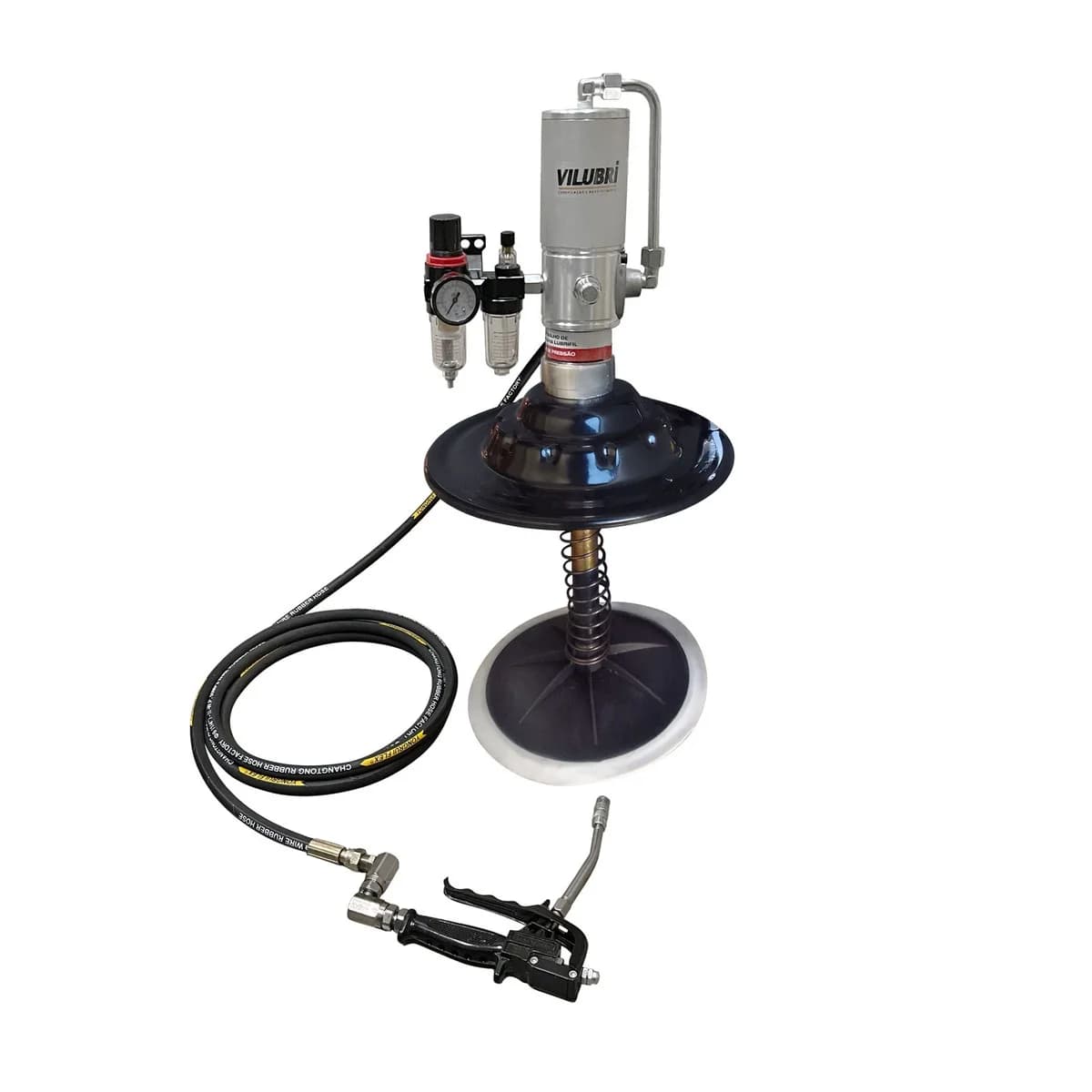 Conjunto Propulsora 50:1 c/ Comando 4m c/ Tampa e Disco - p/ Tambor de 20Kg
