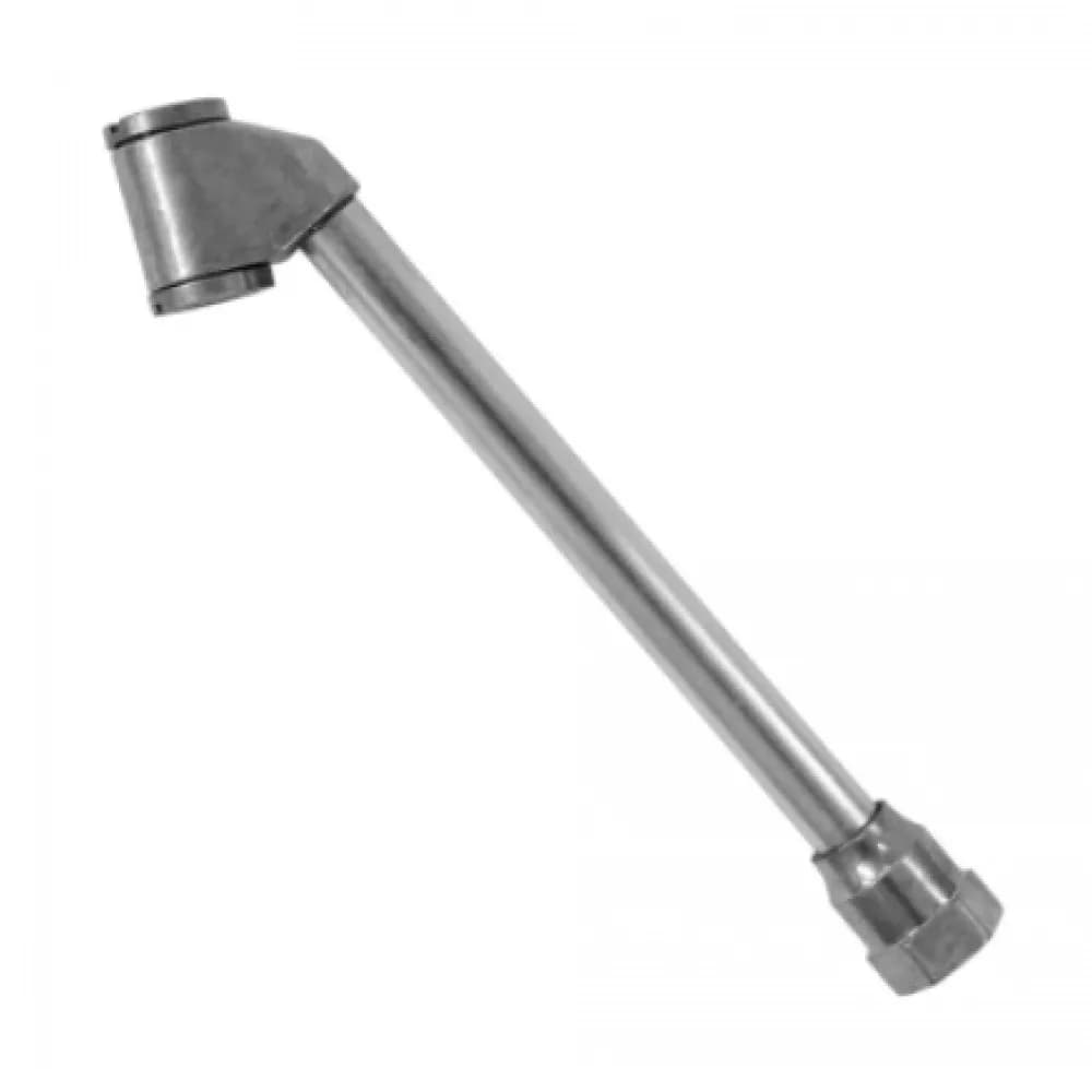 Bico Inflador 1/4" NPT - Aço Niquelado — foto 1