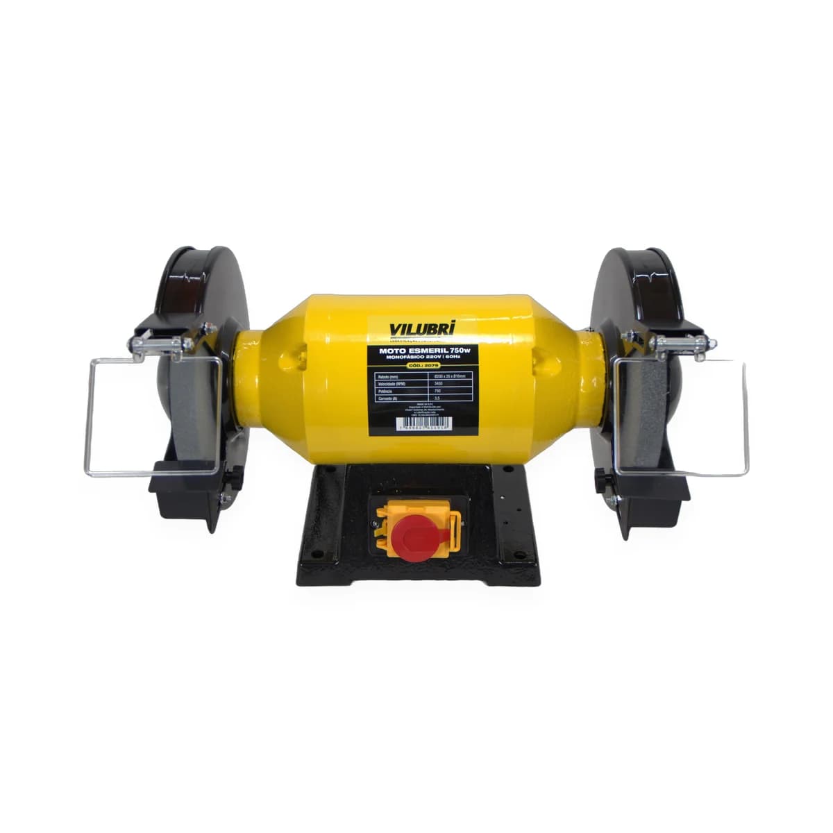 Moto Esmeril Monofásico 220V 60Hz - 750W