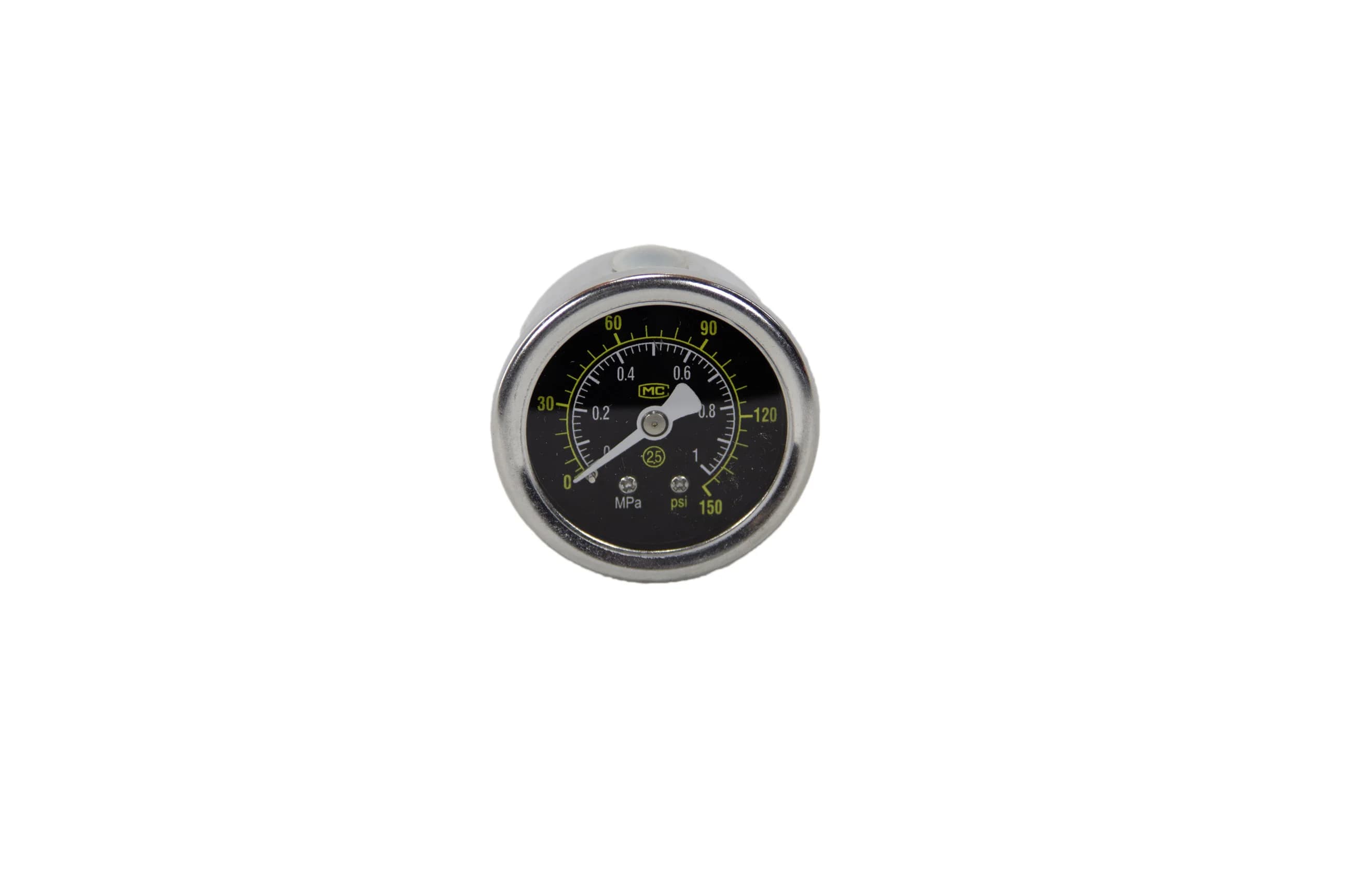 Manômetro 40mm 1/4” NPT Horizontal Vácuo