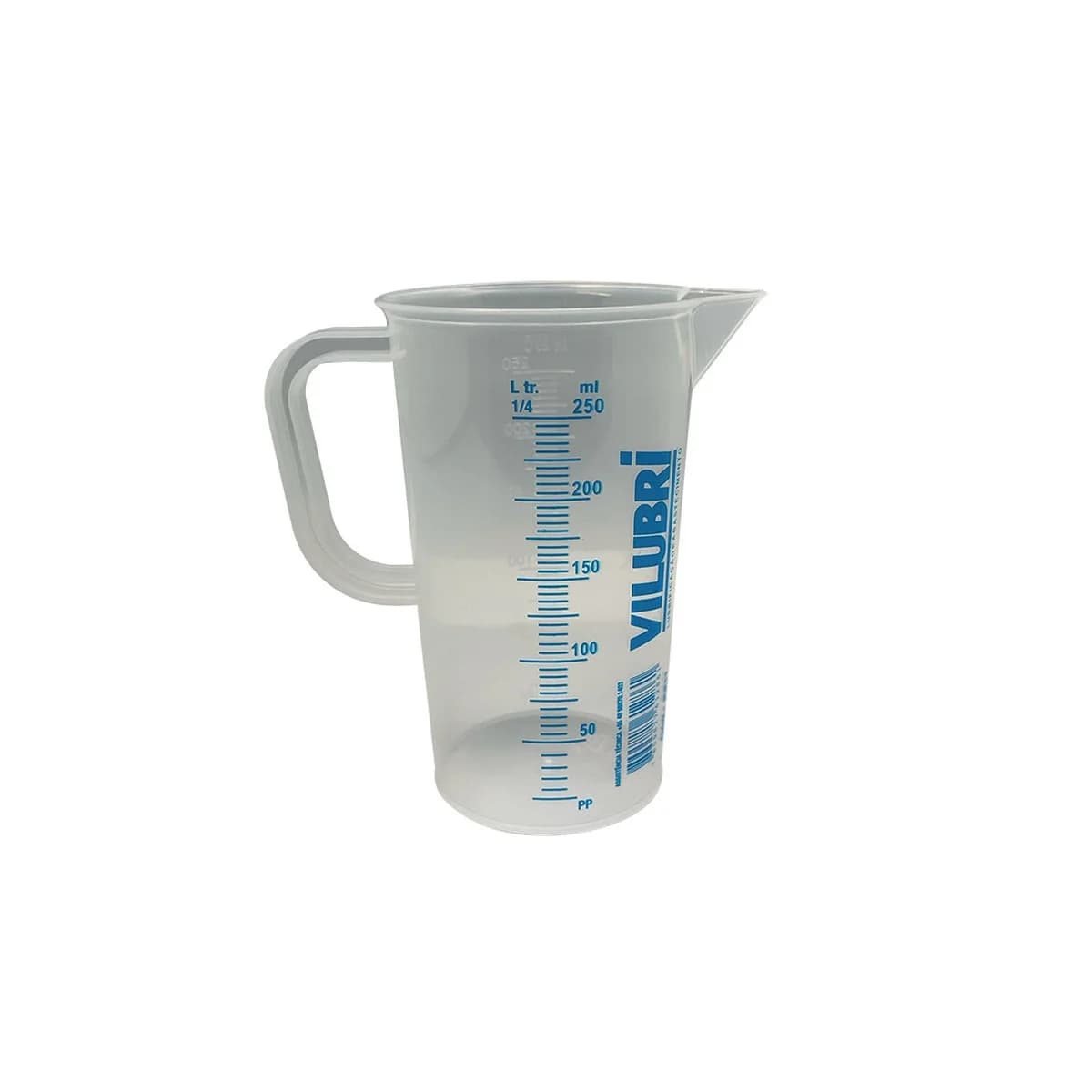 Jarra em Polietileno 250ml - Escala 50ml