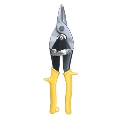 Tesoura p/ Cortar Chapa Tipo Aviação - Reto 10" — foto 1