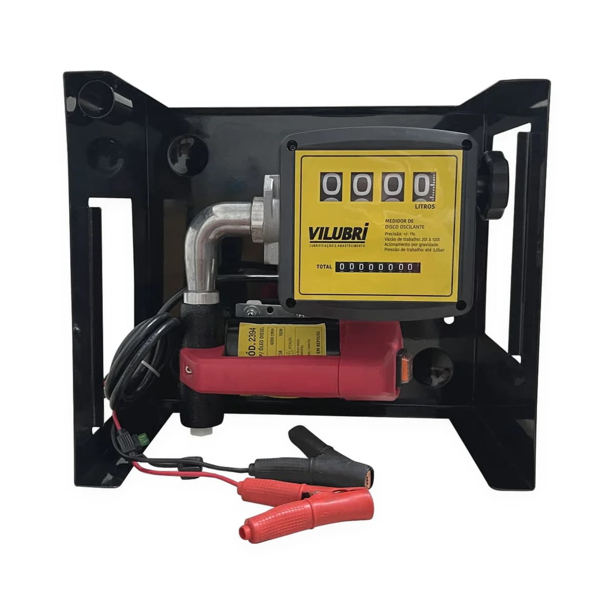 Conjunto p/ Óleo Diesel 12v 40l/min c/ Suporte — foto 1