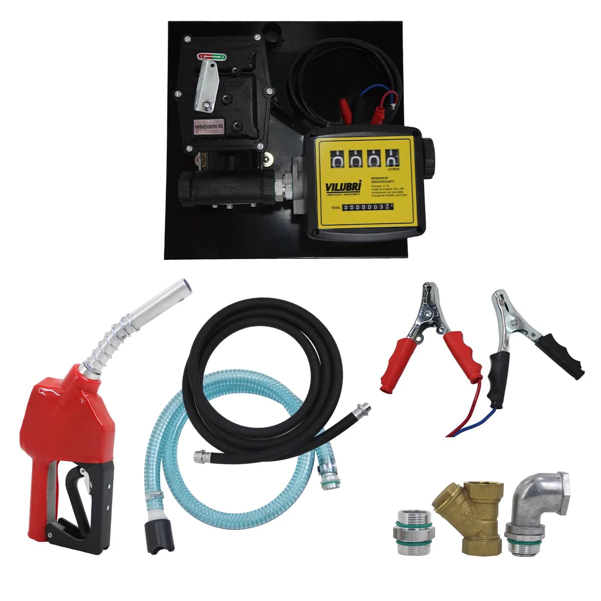 Empilhadeira Elétrica 2T 5,5m de Elevação 3 estágios 210Ah - 690 x 1150 x 90mm