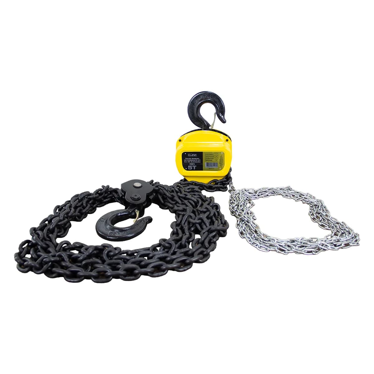 Talha Manual de Corrente 5T - 5m de Elevação